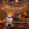 Roterende Kerst Sneeuwvlok Projector Lamp