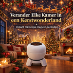 Roterende Kerst Sneeuwvlok Projector Lamp