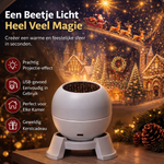 Roterende Kerst Sneeuwvlok Projector Lamp