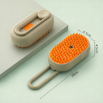 3-in-1 Stoom Kattenborstel, Vangt tot 10x Meer Haren Op