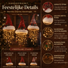 Verlichte Kerstman Hanglamp Kerstdecoratie