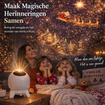 Roterende Kerst Sneeuwvlok Projector Lamp