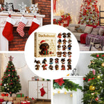Dachshund Kerst Advent Kalender