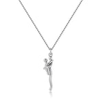 Tweekleurige Omhelzing Hanger Ketting