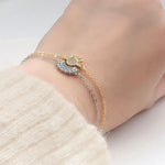 Verstelbare Zon En Maan Armband Set