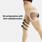 Naadloze Compressie Sportlegging, Anti-Cellulitis
