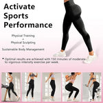 Naadloze Compressie Sportlegging, Anti-Cellulitis