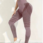 Naadloze Compressie Sportlegging, Anti-Cellulitis