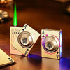 Stoere Metalen Speelkaart Aansteker met Spinner