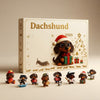 Dachshund Kerst Advent Kalender