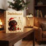 Dachshund Kerst Advent Kalender