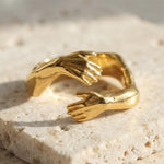 Verstelbare Romantische Handenring