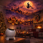Roterende Kerst Sneeuwvlok Projector Lamp