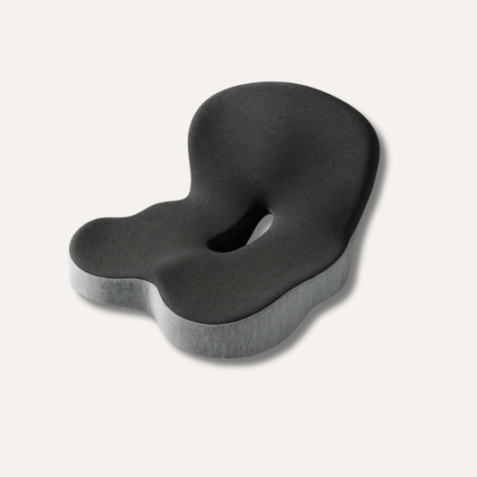 Orthopedisch zitkussen van traagschuim met ergonomische vorm